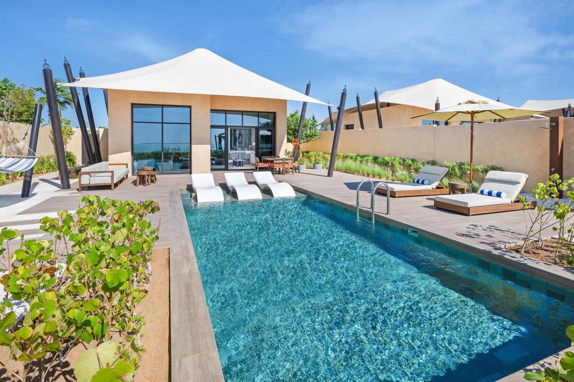 Bab Al Nojoum Hudayriyat Villas 阿布扎比 外观 照片