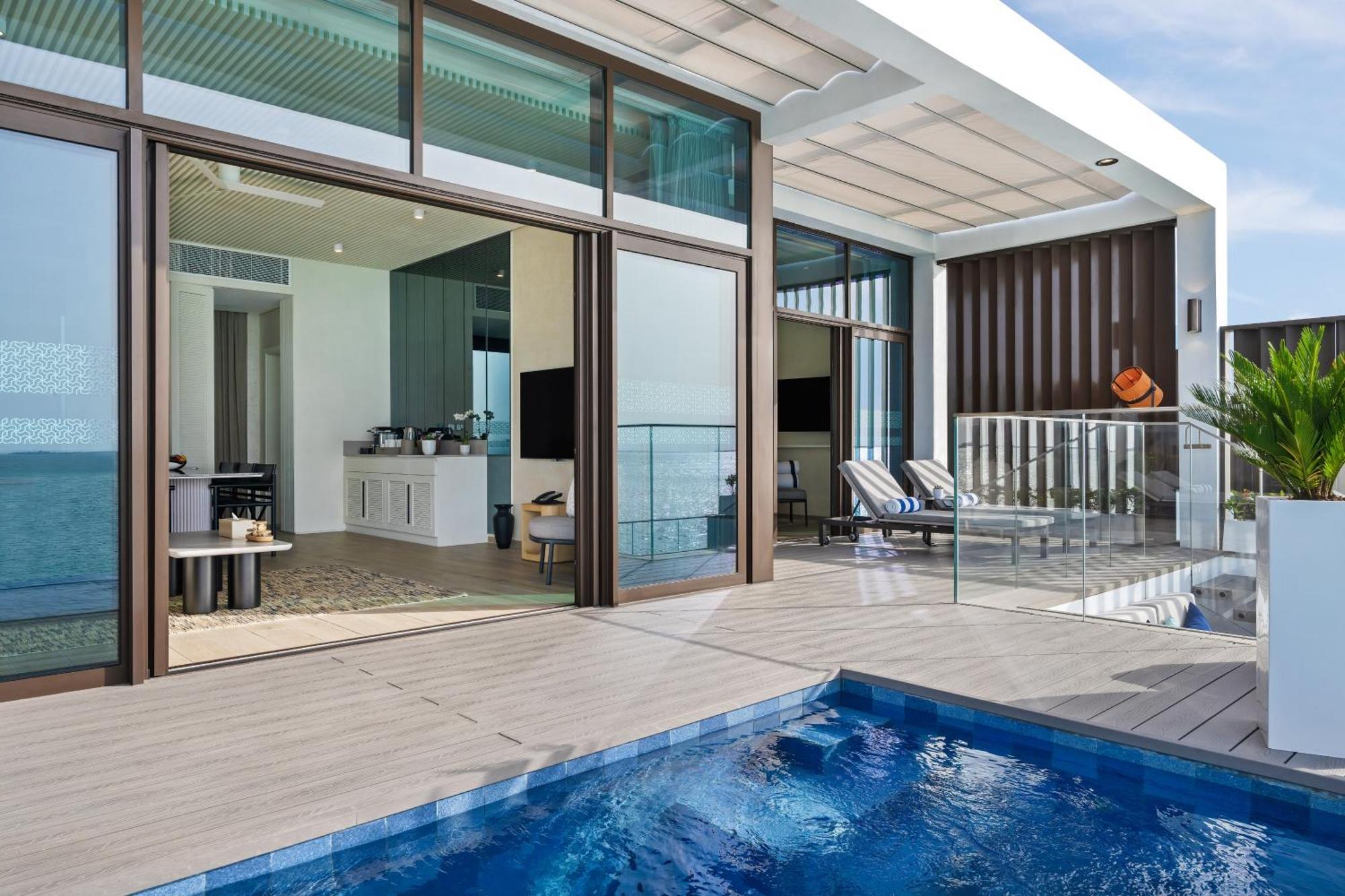 Bab Al Nojoum Hudayriyat Villas 阿布扎比 外观 照片