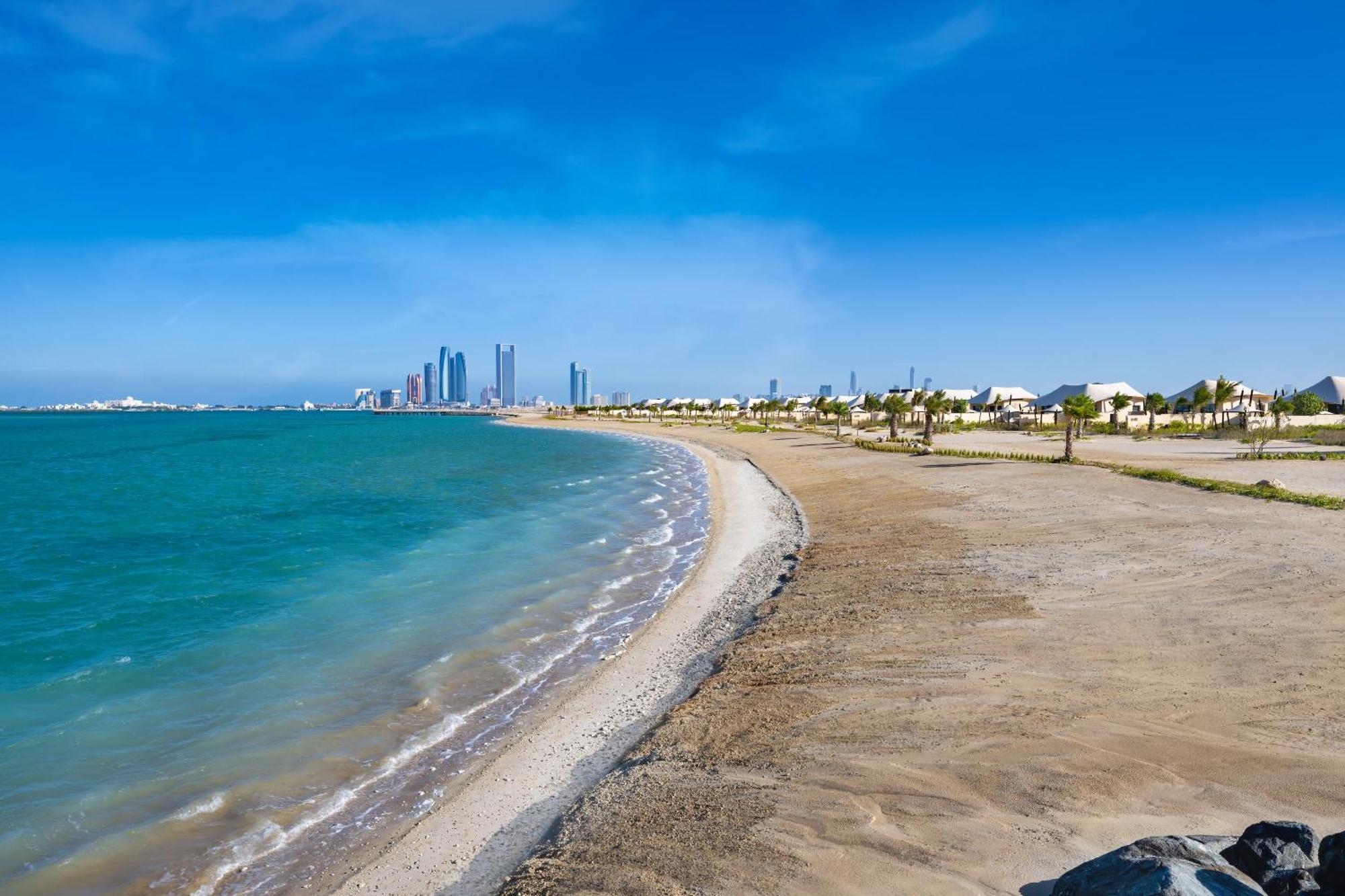 Bab Al Nojoum Hudayriyat Villas 阿布扎比 外观 照片
