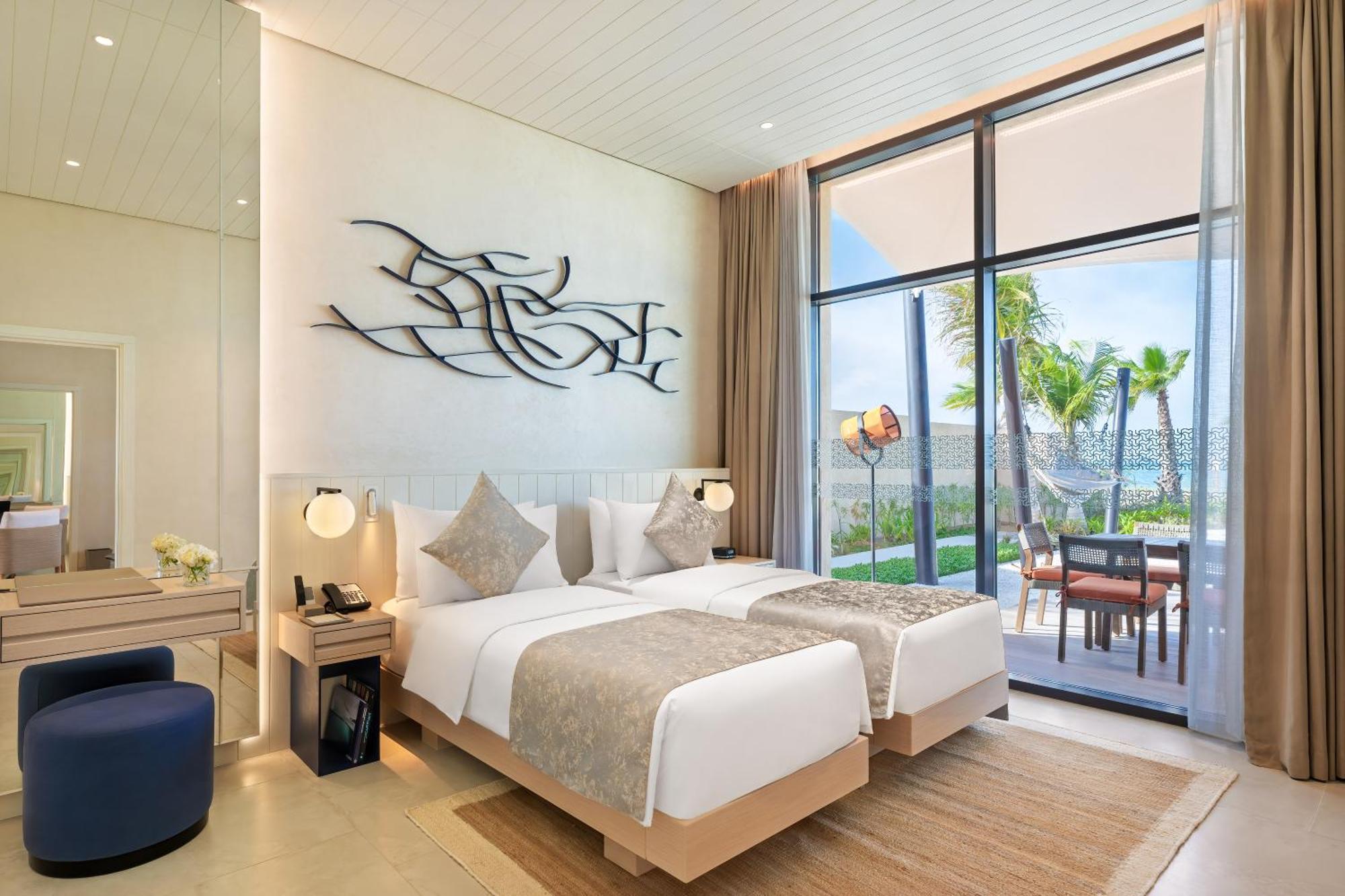 Bab Al Nojoum Hudayriyat Villas 阿布扎比 外观 照片