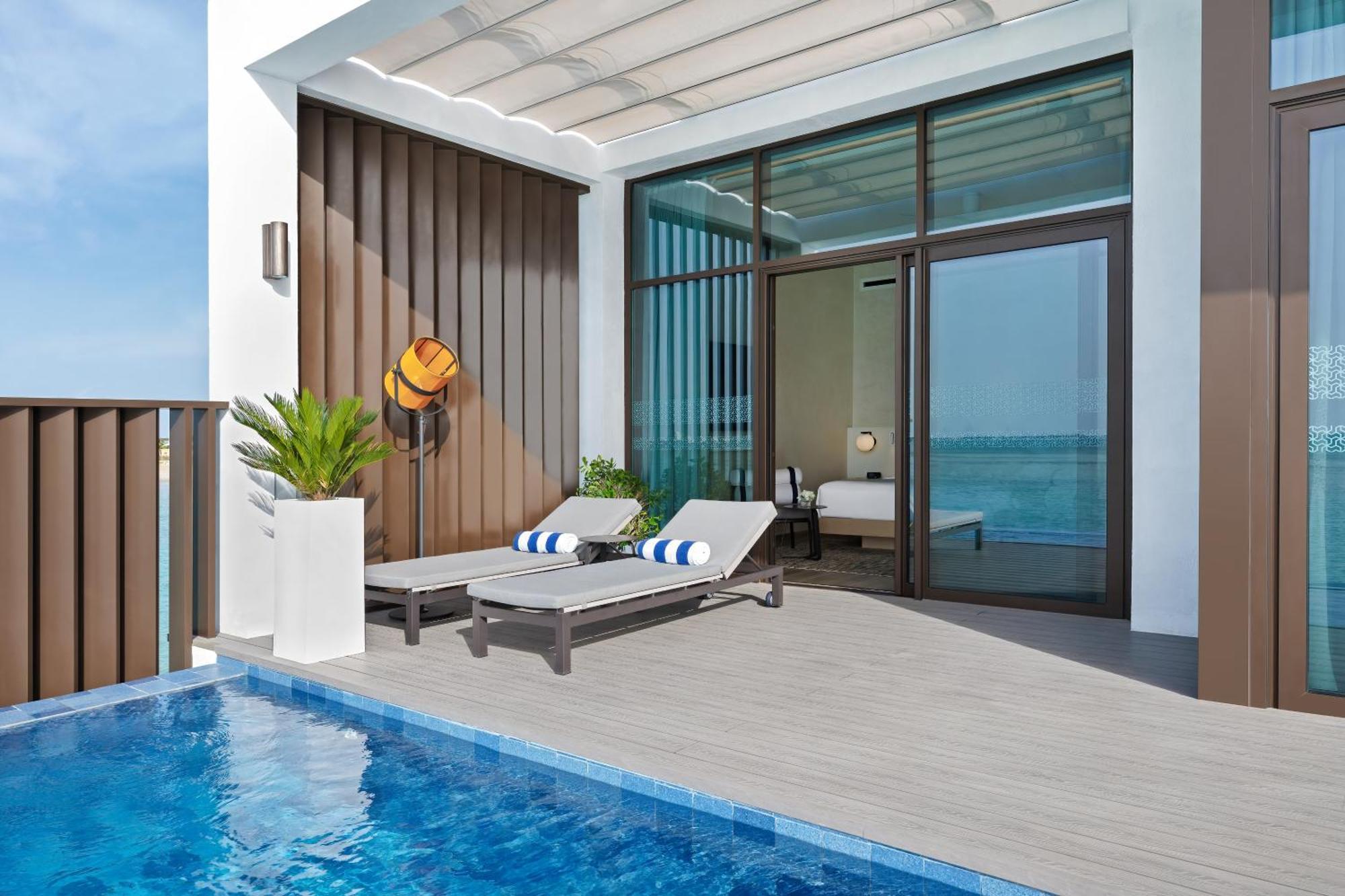 Bab Al Nojoum Hudayriyat Villas 阿布扎比 外观 照片