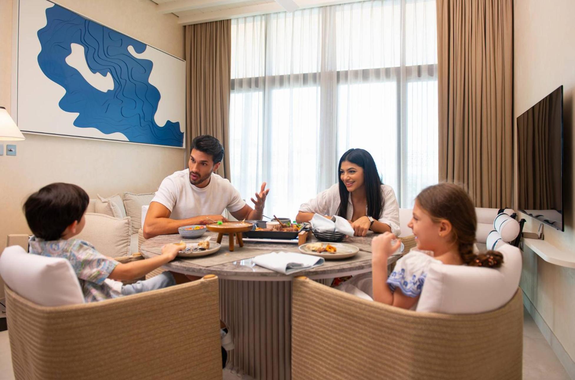 Bab Al Nojoum Hudayriyat Villas 阿布扎比 外观 照片