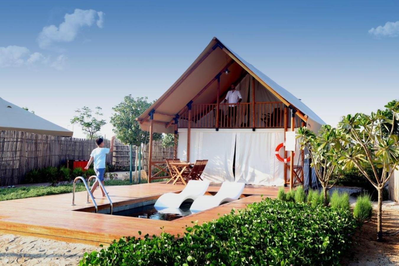 Bab Al Nojoum Hudayriyat Villas 阿布扎比 客房 照片