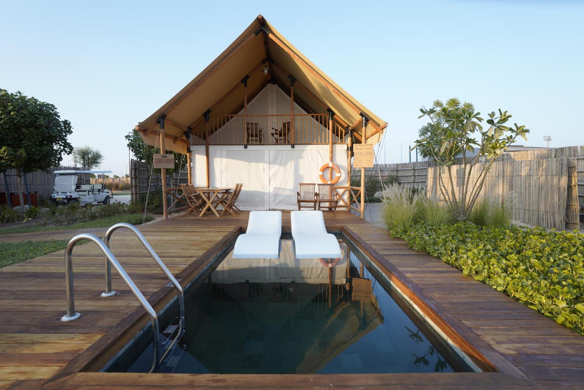 Bab Al Nojoum Hudayriyat Villas 阿布扎比 客房 照片